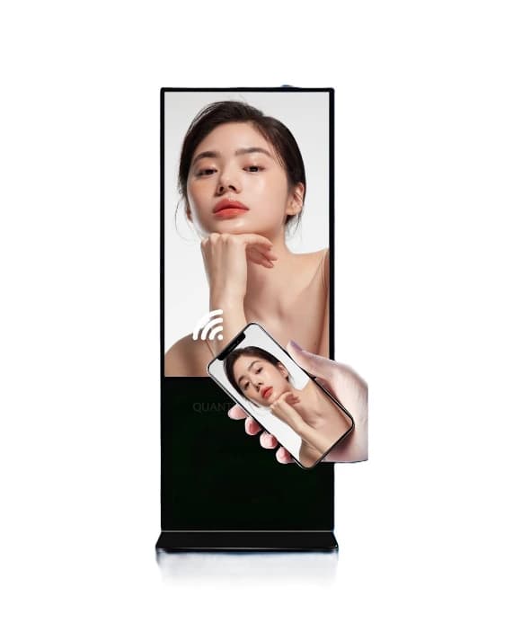 LED Smart Touch จอโฆษณาดิจิทัลแนวตั้ง | Quantum MED